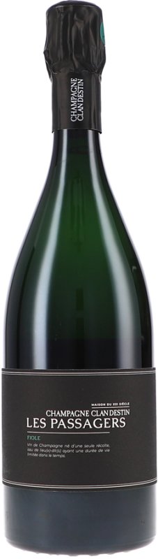 Champagne Clandestin - Champagner Les Passagers Fiole Brut Nature 2023
